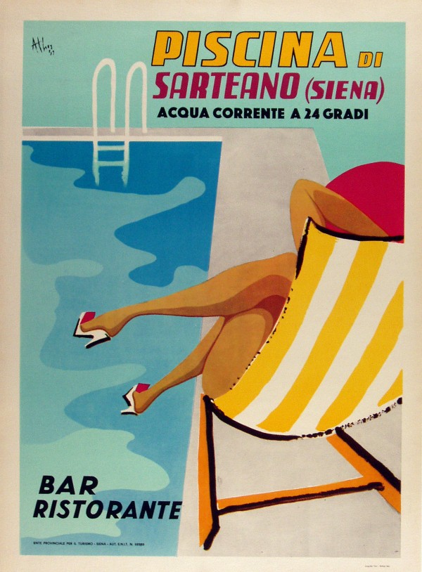 Piscina di Sarteano Print